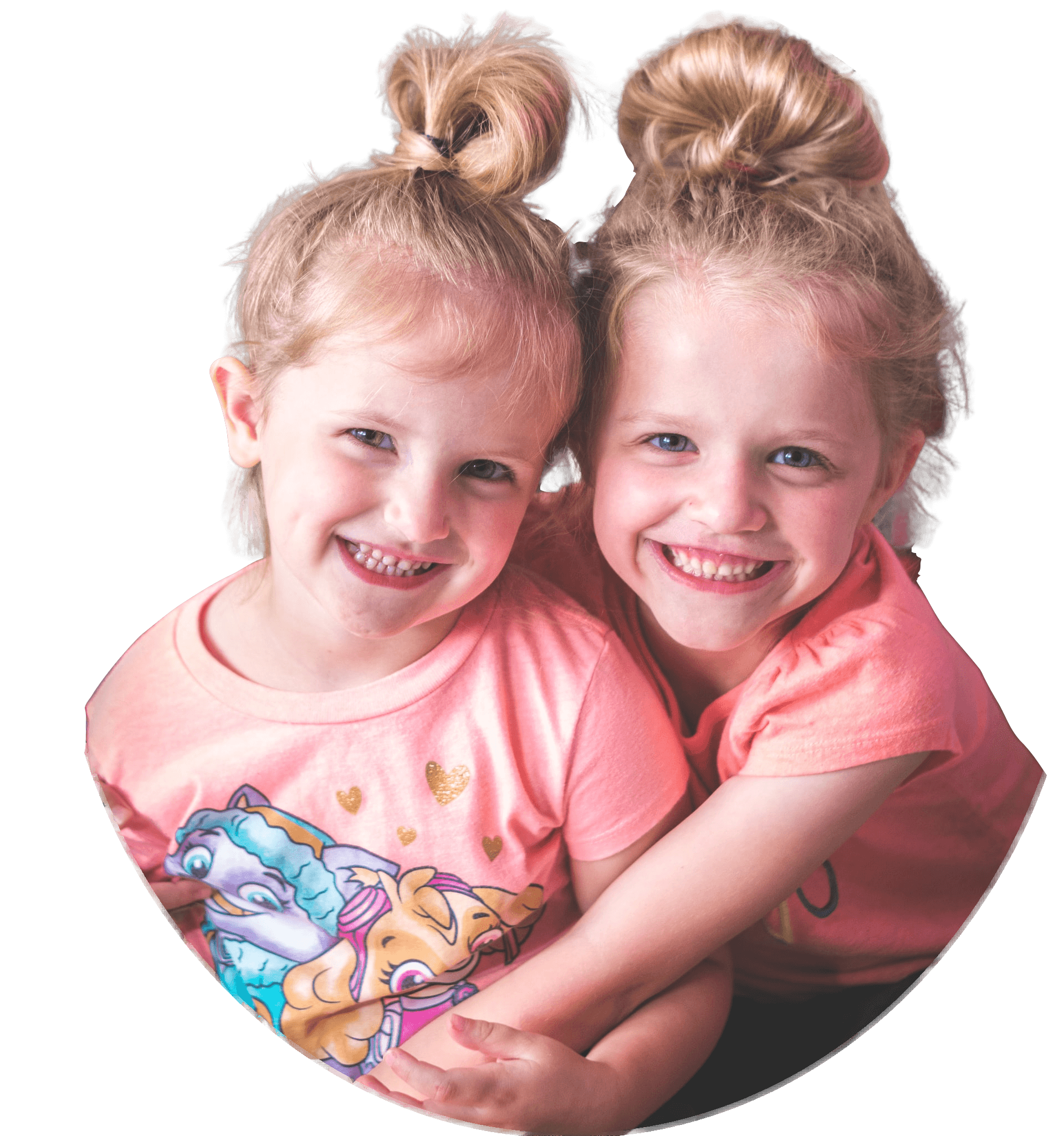 two little girls